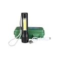 thumbnail image 1 of Lampara Tactica Recargable Led 2000 Lm Con Linterna Lateral VIMI, 1 of 7