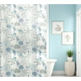 thumbnail image 2 of Serafina Home Coastal Ocean Life Fabric Shower Curtain 72" x 70", 2 of 6