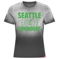 thumbnail image 2 of Women's Sportiqe Charcoal Seattle Sounders FC Arcadia T-Shirt, 2 of 3