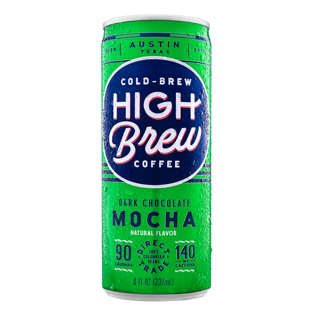 High Brew ColdBrew Coffee, Dark Chocolate Mocha, 8 fl oz Can Walmart