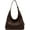 Coffee, variant on LinYooLi Hobo Bags for Women Soft PU Leather Tote Shoulder Bag Vintage Slouchy Handbag Purses