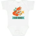 thumbnail image 3 of Inktastic Little Brother Woodland Fox Lil Bro Boys Baby Bodysuit, 3 of 5