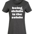 thumbnail image 3 of Instant Message - Delulu Is The Solulu - Women's Any Way Dress, 3 of 6