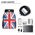 thumbnail image 5 of Carry On Backpack Union Jack Flag Travel Laptop Backpack For Women Men Traveling Business Hiking Casual Gym, 5 of 7