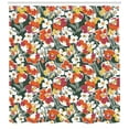 thumbnail image 3 of Ambesonne Floral Shower Curtain, Vintage Natural Vibrant, 69"Wx75"L, Multicolor, 3 of 3