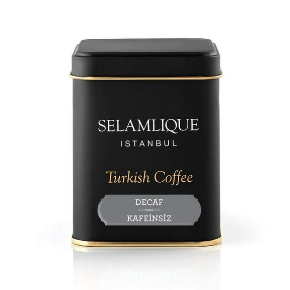 Selamlique Authentic Decaf Flavoured Turkish Coffee, 4.40 oz