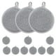 thumbnail image 2 of GOOHOCHY 12 esponjas de cocina de doble cara para lavar platos, antirayaduras, para ollas y sartenes., 2 of 8