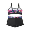 thumbnail image 3 of Youyipin Womens Swimsuits 2 Piece Bikini Set Print Swimsuit Push Up Top With Boyshort Bottom Underwired Padded Bikini, 3 of 7