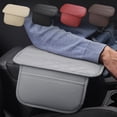 thumbnail image 1 of Car Armrest Pad for Center Console with Storage - Padded Elbow Support Cover for Driving Comfort, 1 of 6