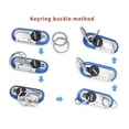 thumbnail image 2 of Porte-clés Mode pour Hommes Porte-Clés en Métal Accessoires de Voiture Stylisation, 2 of 2