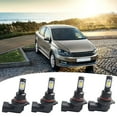 thumbnail image 1 of 9005 9006 LED Headlights Kit Combo Bulbs 6000K High Low Beam Super White Bright, 1 of 12