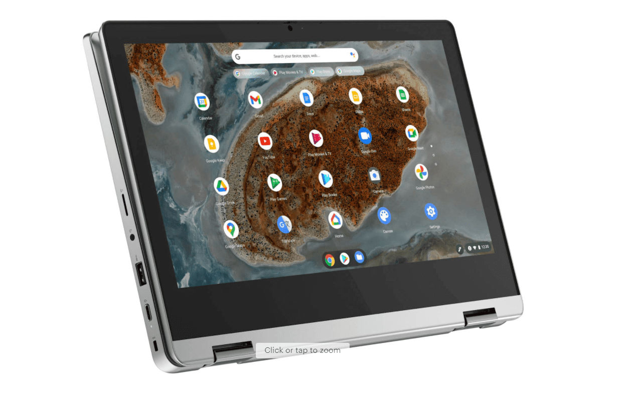 Lenovo - Flex 3 11" 2-in-1 Chrome OS Laptop - Mediatek MT8183 - 4GB Memory - 32GB eMMC - LCD-IPS-Wireless-AC- Grey