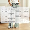 thumbnail image 3 of Hvogkswy Women Plaid Pajama Pants Loose Straight Wide Leg Lounge Pants Drawstring Elastic Waist Home Pajama Bottoms with Pockets, 3 of 7