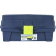 thumbnail image 2 of Pro-Art Storage Box With 2 Cantilevered Trays-14.2"X8.3"X7.1" Blue & Green, 2 of 3