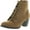 Tan, variant on Top Moda Women's Scan-4 Cuban Heel Mid-Height Lace Up Ankle Boot
