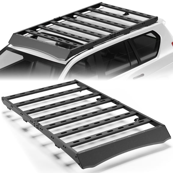 POFENZE GX460 Roof Rack Rooftop Cargo Carrier for 2010-2023 Lexus GX460 No Drilling Installation 800lbs Capacity