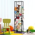 thumbnail image 4 of Zoo Storage Stuffed Animal Rack PVC Plush Storage Rack with Elastic Strap for Kindergarten Playroom Bedroom Birthday Gift, 4 of 6