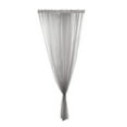 thumbnail image 2 of Colored Trilon Curtain Single Panel Rod 200X100Cm (Hxw) Silver Gray,1X One Curtain,Leaves Sheer Curtain Tulle Window Treatment Voile Drape Valance 1 Panel Fabric, 2 of 3