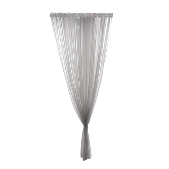 1 Pieces Window Curtain Voile Tulle Room Sheer Gauze Panel Drapes Color for Living Room, Bedroom, Balcony 78 x 39 Inch