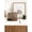 Black, variant on Kate and Laurel Koni Modern Three-Piece Home Office Organization Set, 13 x 8 x 9, Antique Brass and White, Wood and Metal Organizational Set for Office with File Folder Holder
