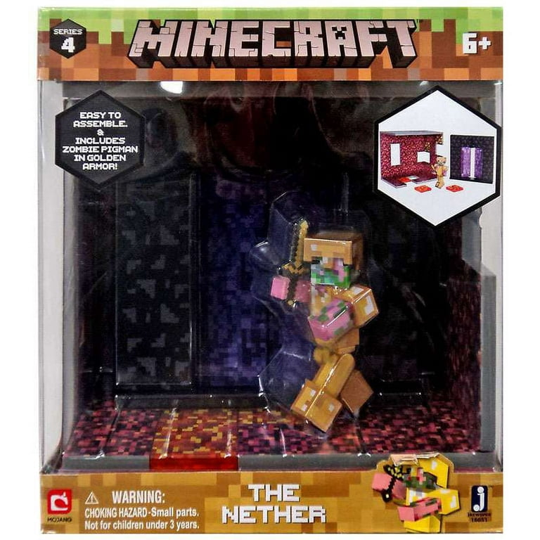Minecraft Series 4 The Nether Playset Walmart
