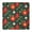 Christmas Square-207, variant on Christmas pattern elastic tablecloth designed for 34x34 square tables, features wrinkle-resistant spandex fabric that lies flat immediately after unfolding