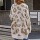 thumbnail image 4 of Puntoco moda mujer Casual cuello pico manga larga otoño suéter cárdigan blusa botón tops Puntoco Puntoco-5976, 4 of 9