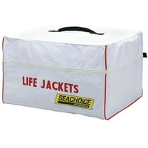 Seachoice Life Jacket Bag 6 Capacity Heavy Duty Nylon Construction, 20 x 18 x 12 Inches