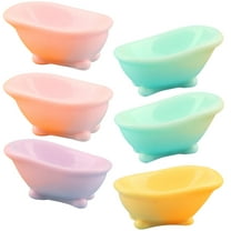 6 Pcs Soap Dish for Shower Wall Bathtub Micro Landscape