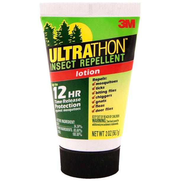 3M Ultrathon Insect Repellent Lotion SRL12, 12 Pack PDQ 2 oz