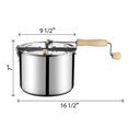 thumbnail image 5 of Great Northern Popcorn 6.5-Quart Stainless-Steel Stovetop Popcorn Maker, 5 of 6