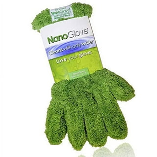 Tanlade 3 Pairs Dusting Gloves with 3 Pcs Microfiber Mitt, Washable Double  Sided Cleaning Gloves Microfiber Dusting Mitten for Plant Car Window Corner