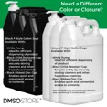 thumbnail image 3 of Plastic 1 Gallon Jug, F-Style, 38/400, Natural, HDPE, Jug w/ Push Pump (128oz) 3 Pack, 3 of 3