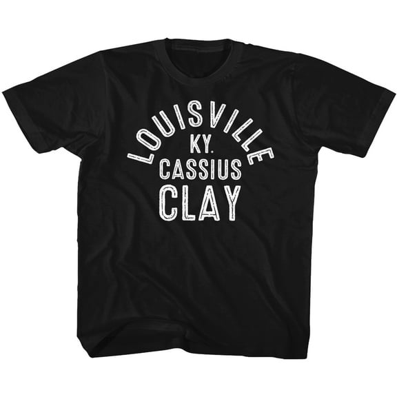 Muhammad Ali Louisville Black Youth T-Shirt