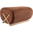 thumbnail image 3 of Meridian Furniture Ottoman Rembourré Cognac Akira, 3 of 7