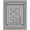 Black, Pattern 1, variant on ODIKA 4'x6' Machine Washable Non-Slip Area Rug, Monochrome Zigzag Maze Elegant Contemporary Trellis Labyrinth Path High Traffic Rug, Black, 522037