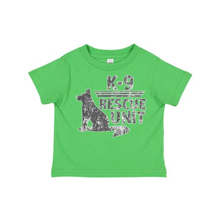 

Inktastic German Shepard K-9 Rescue Unit Gift Toddler Boy or Toddler Girl T-Shirt