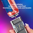 thumbnail image 4 of YoaNJYGR Cithway Windproof Dual-Flame Vintage Watch Lighter, 2025 New Personalized Creative Dual Flame Vintage Adjustable Refillable Lighters with Portable Size for Men Friends Gifts Gold, 4 of 5