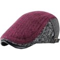 thumbnail image 5 of CoCopeaunts Newsboy Cap Retro Knitted Hat Casual Beret Newsboy Hat Winter Autumn Warm Cabbie Hats Drivers Cap for Women, 5 of 7