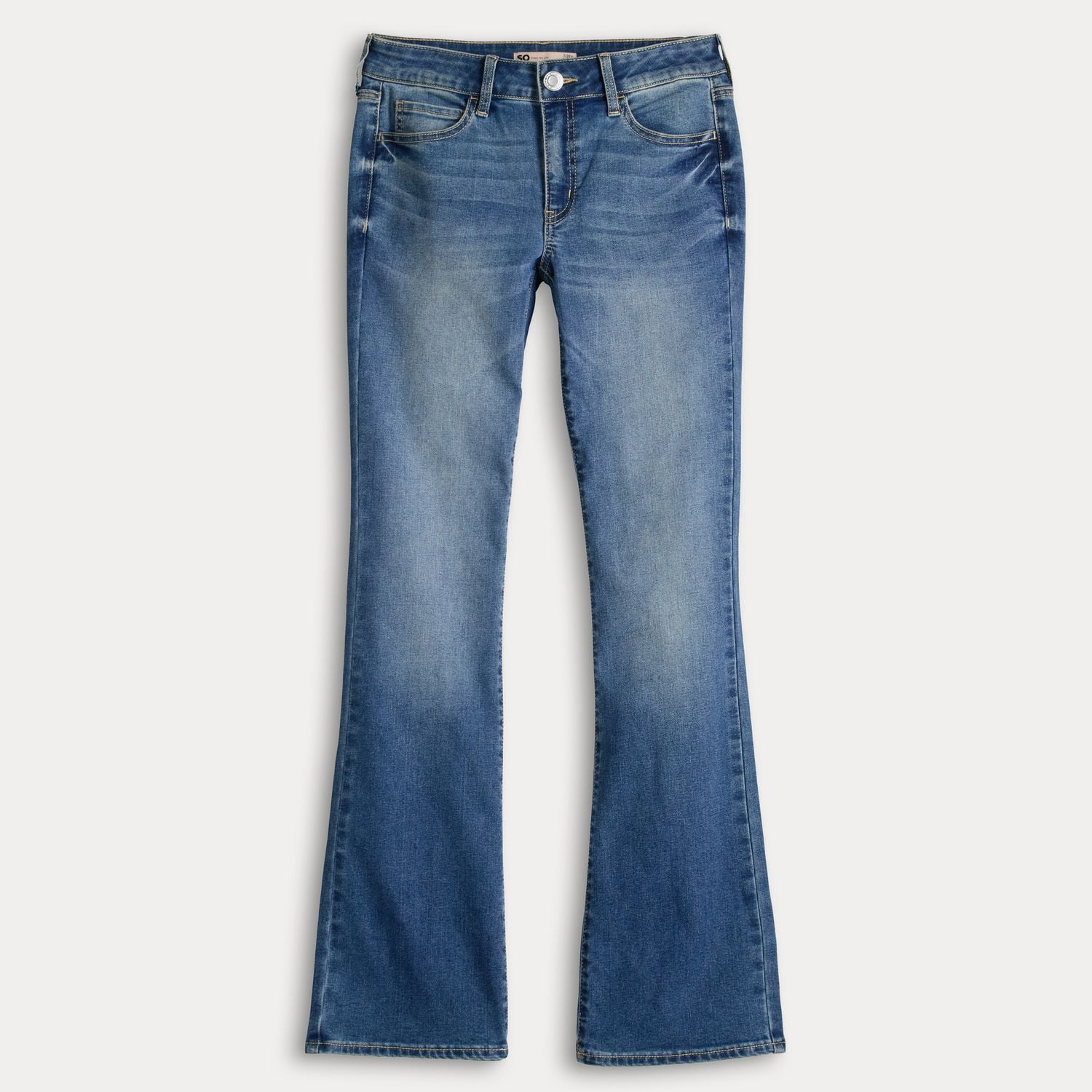 ☆人気☆【NUROSE】☆Tinted low rise bootcut denim pant.s☆ Juniors' SO® Low-Rise Bootcut Jeans Color: Medium Wash Size
