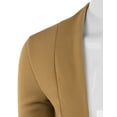 thumbnail image 4 of Doublju Women's 3/4 Sleeve Bolero Open Front Cardigans (Plus Size Available), 4 of 4
