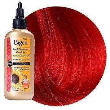 Bigen Semi Permanent Hair Color - RR3 Intensive Ruby Red ...