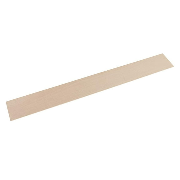 EHJRE Unfinished Blank Basswood Layer Board 0.078 inch Thickness Solid Wooden Pieces 2 x 60 x 500 mm --1 Piece