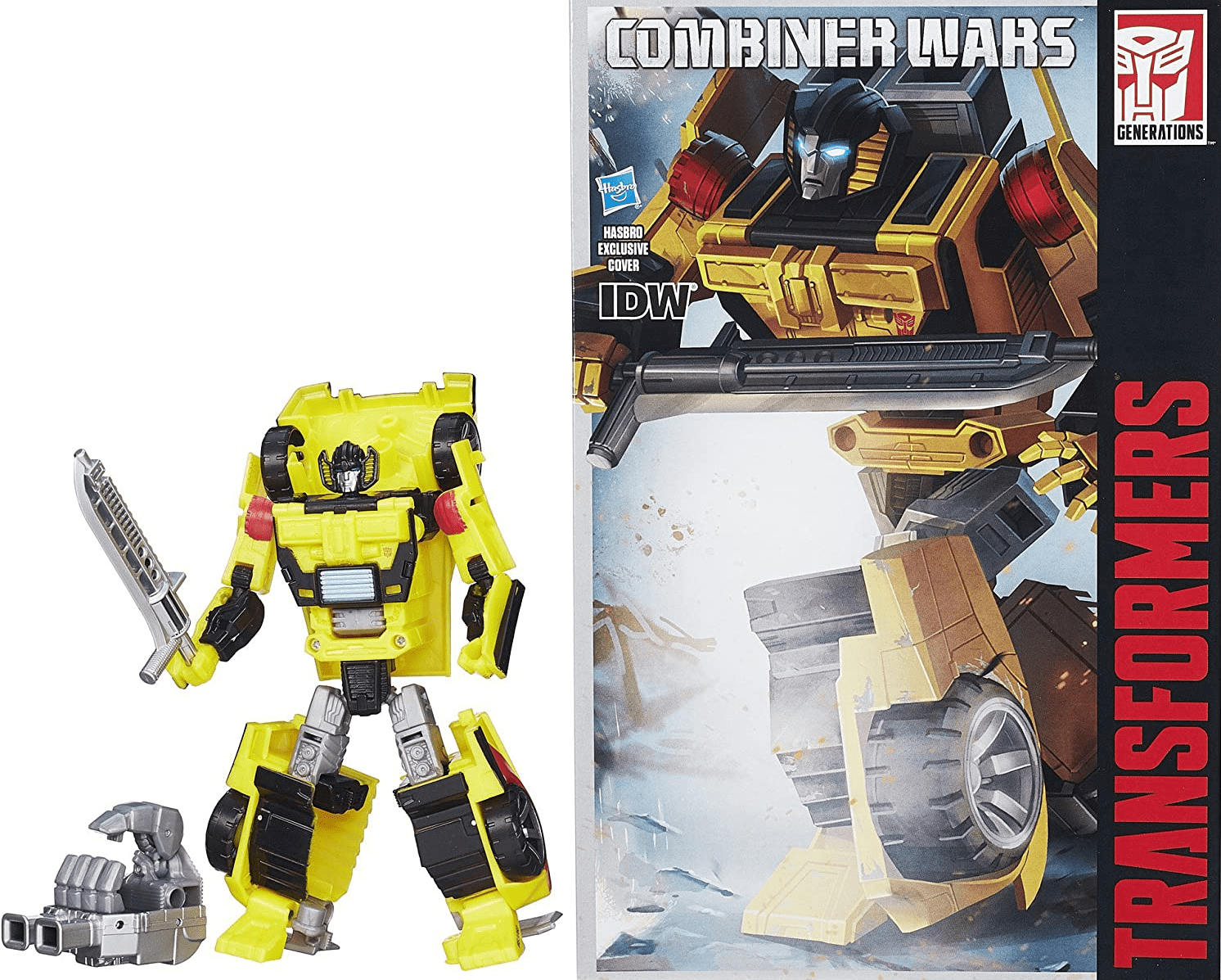 Transformers Generations Combiner Wars Deluxe Class Sunstreaker Figure