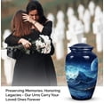 thumbnail image 5 of Moonlit Mountain Majesty - Large Urns For Human Ashes - Cremation Urns For Men - Urn For Human Ashes - Burial Urns For Adult Human Ashes (10inch), 5 of 5