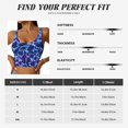 thumbnail image 5 of Pofeuu Blue Lightning1 Print Sports Bra for Women Sexy Vest Yoga Running Gym Fitness Crop Bras Tops-Medium, 5 of 8