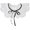 Floral Black Ties1, variant on Retro Hollow Out Lace Floral False Collar Detachable Fake Collar for Women Girl