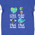 thumbnail image 4 of Inktastic Earth Day Plant a Tree Save the Bees Save the Seas Love Your Mother Earth Boys or Girls Baby Bodysuit, 4 of 5