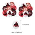 thumbnail image 5 of Globos de Deadpool, globos de látex de Los Vengadores, pancarta de feliz cumpleaños, suministros de decoración para fiestas de superhéroes, globos de aire para niños, 5 of 5