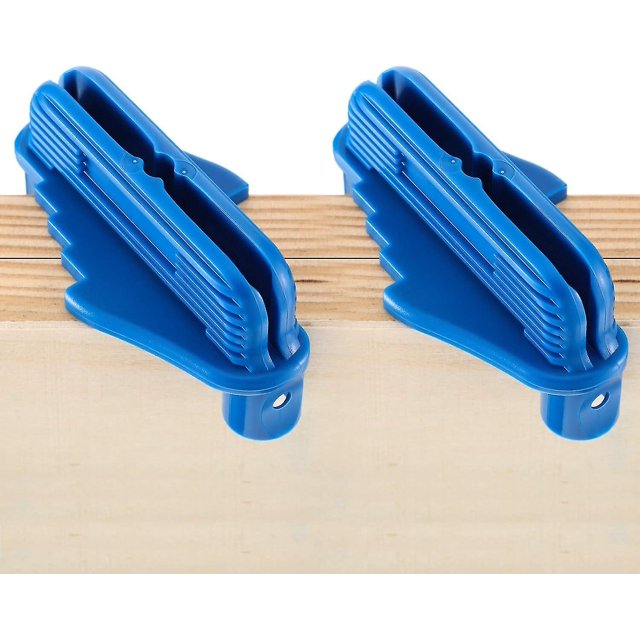 Trazador central Trazador de carpintería Herramienta de trazador compensado Herramienta de buscador de centro trazador Medidor de trazador de madera Se adapta a lápices de madera estándar (2